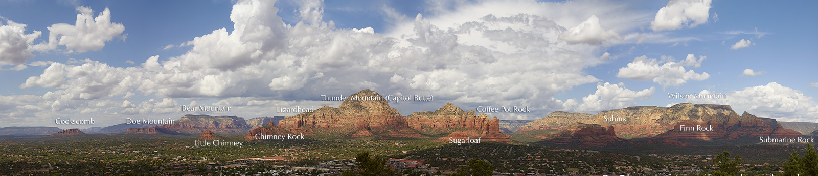 Sedona from Airport Mesa